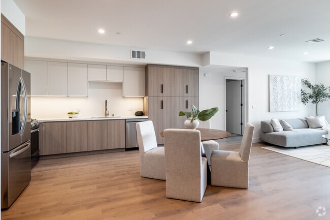 3BR, 2BA - 1,210SF - Kitchen & Dining Area - 1557 S Orange Grove Ave