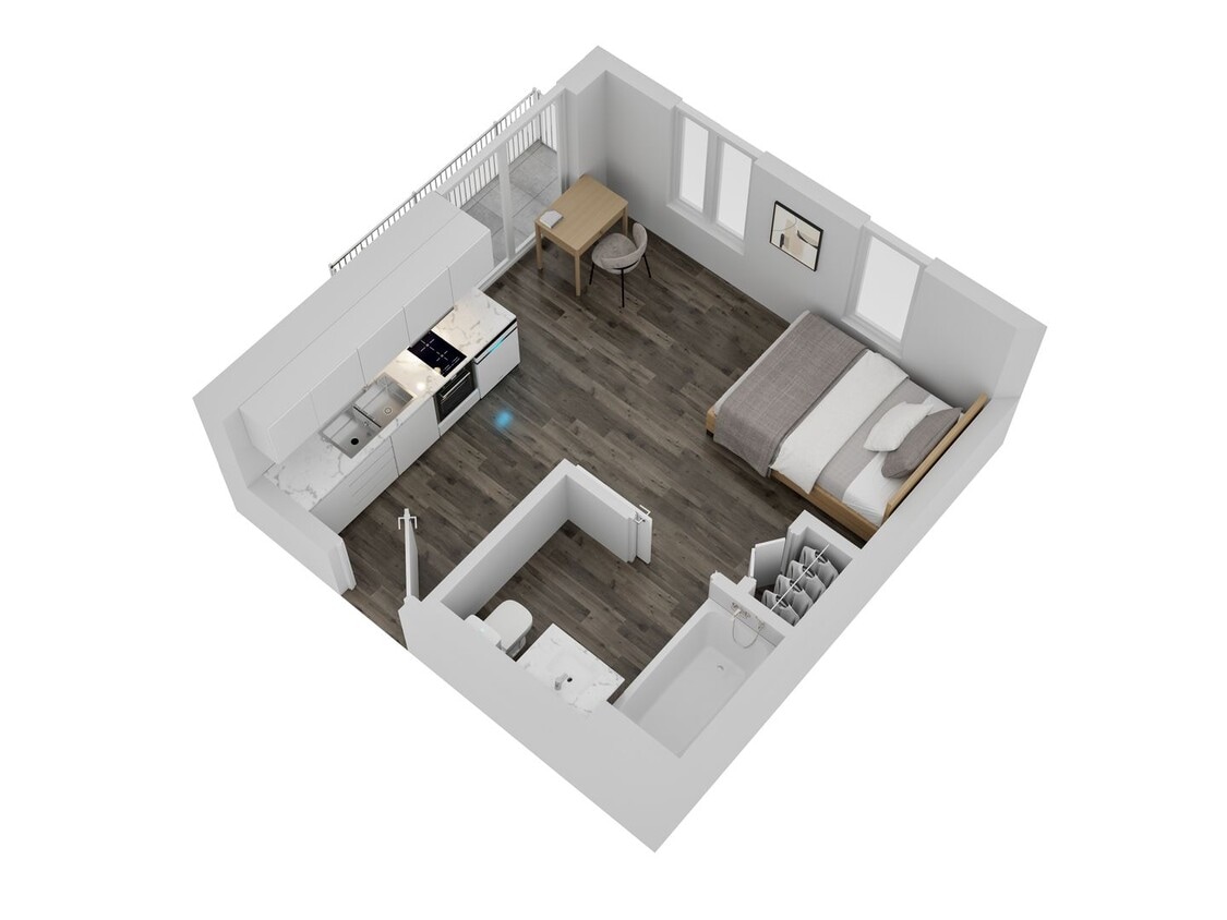Floor Plan - Luxury Living at 1408 Jefferson