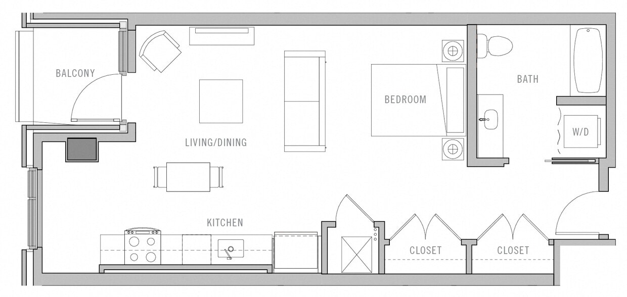 Floor Plan - Studio-G2