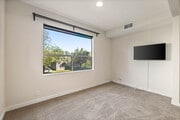 Living room view to Silver Lake hills - 1759 Silverwood Ter Unit Apartment 1
