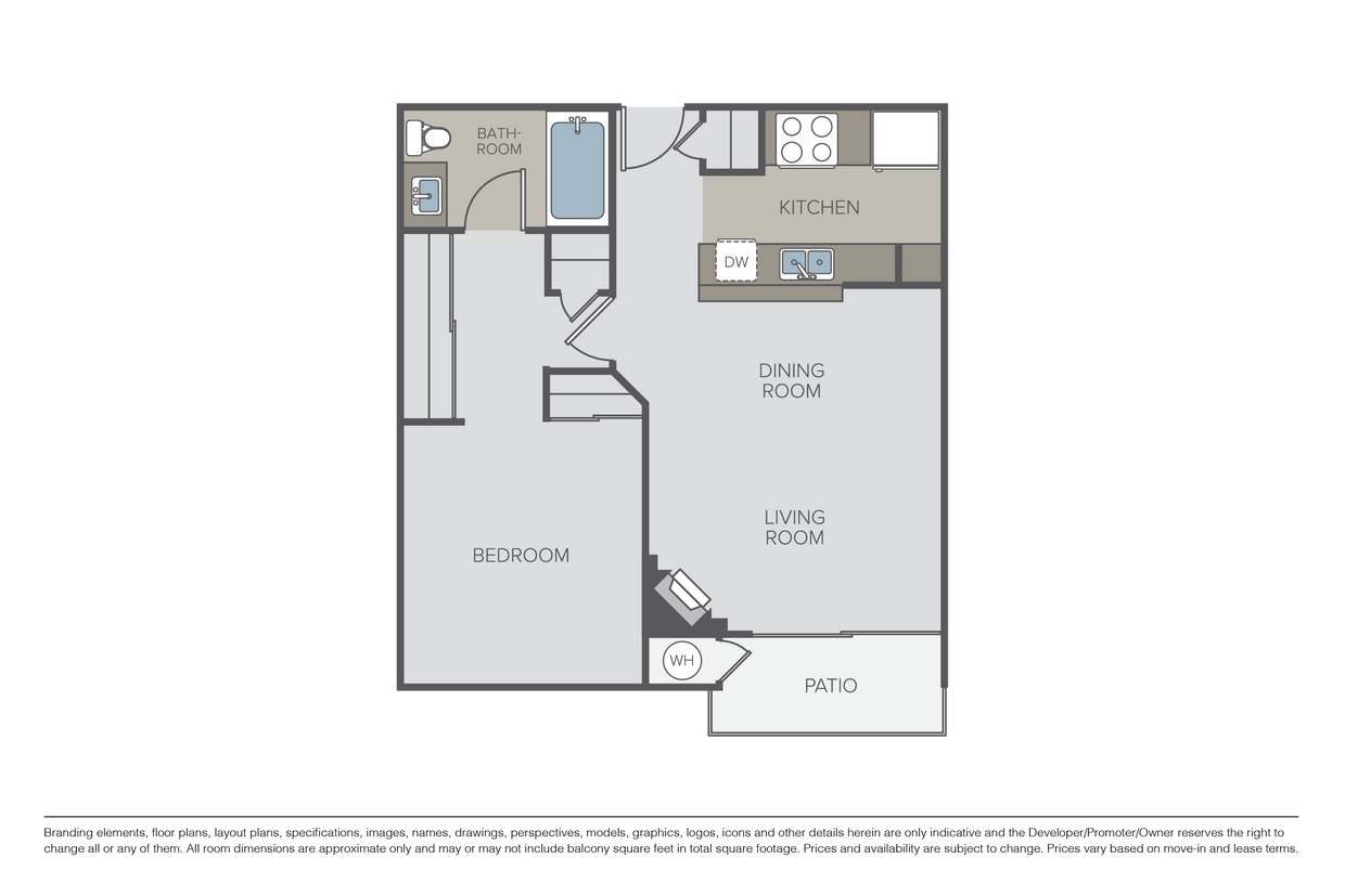 One Bedroom B - One Bedroom B