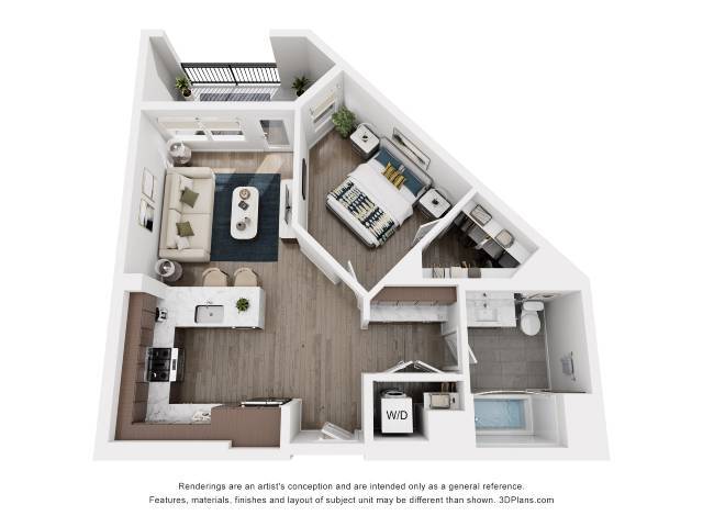 Floor Plan - 1B