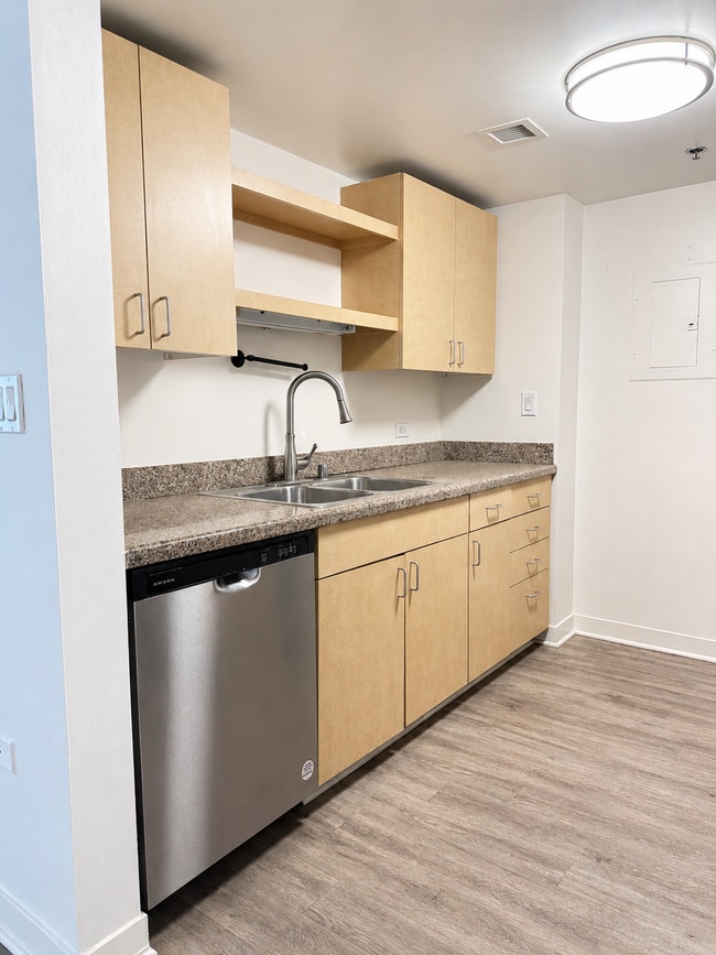 Kitchen - 425 W Beech St Unit 208