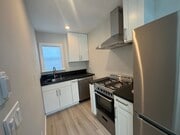 small but fully equipped kitchen with dishwasher, disposal, gas stove, air fryer, coffee machine - 3744 Granada Ave House