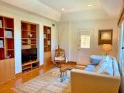 Built-in Living Room Bookcases & Dutch Door - 1760 N Fairfax Ave House