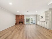 Living Area with fireplace - 5441 Richmond Ave House