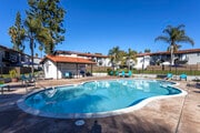 Pool Area - Valle at Escondido Apartments