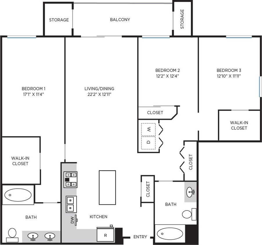 Floor Plan - Reserve - 3B