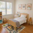 STAGED photo of smaller bedroom - 4219 Creed Ave Apartments Unit Lower Level