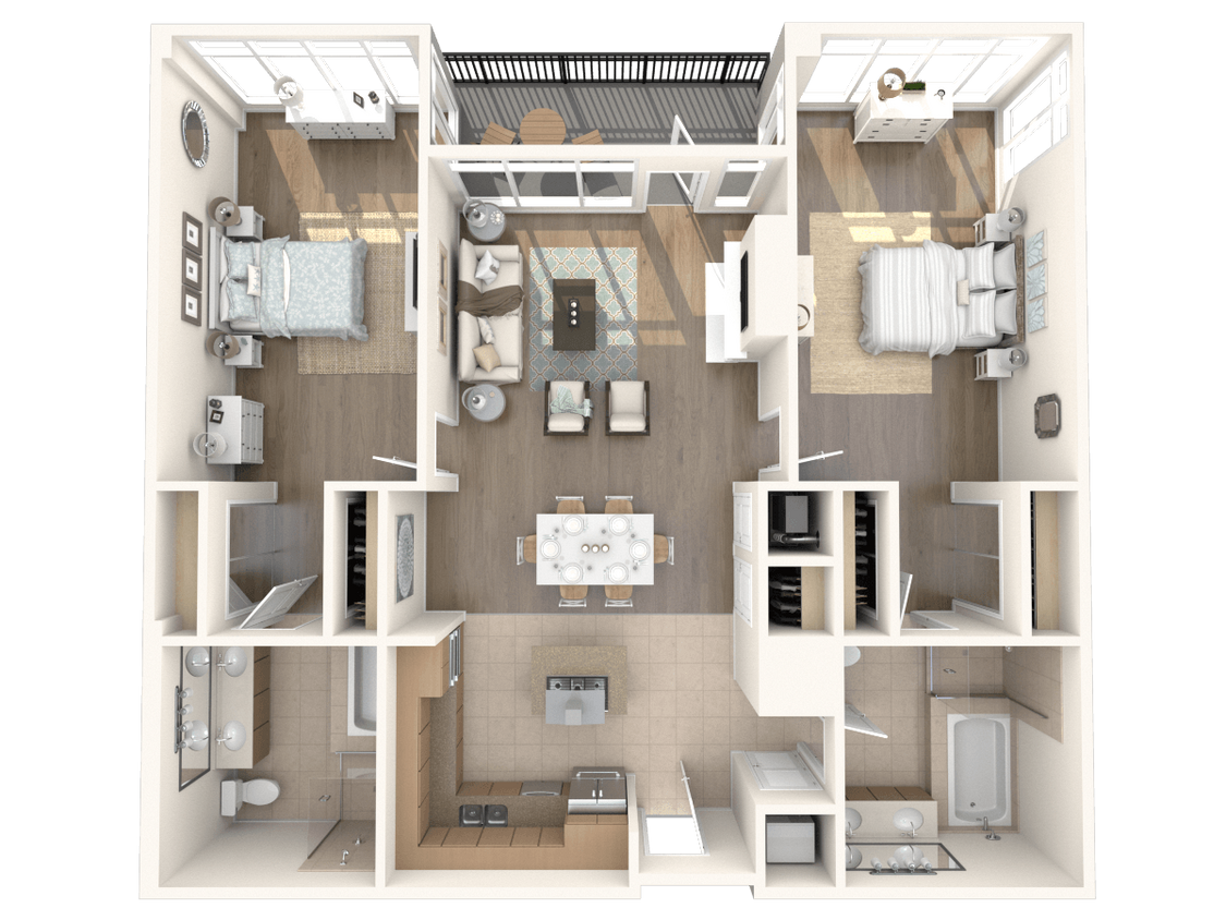 Floor Plan - Santa Monica