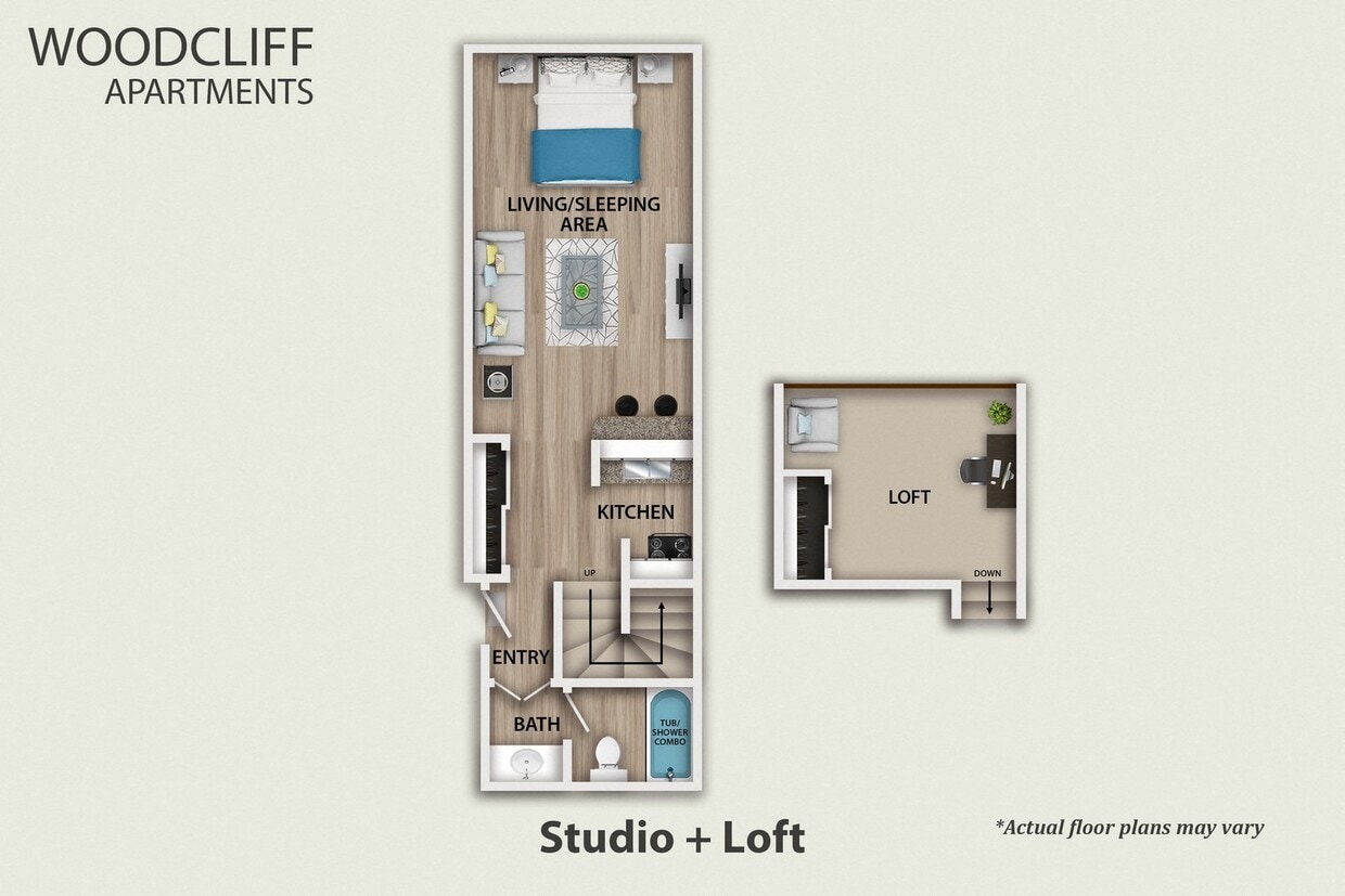 Floor Plan - Studio Plus Loft