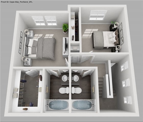 Floor Plan - Portland