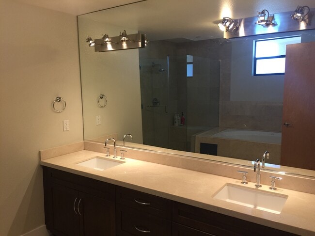 Primary bath dual sink - 395 E 4th St Unit 5
