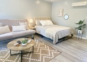 Queen size bed abd queen size sofa bed - 1348 S Curson Ave House Unit 1348 S Curson Ave.