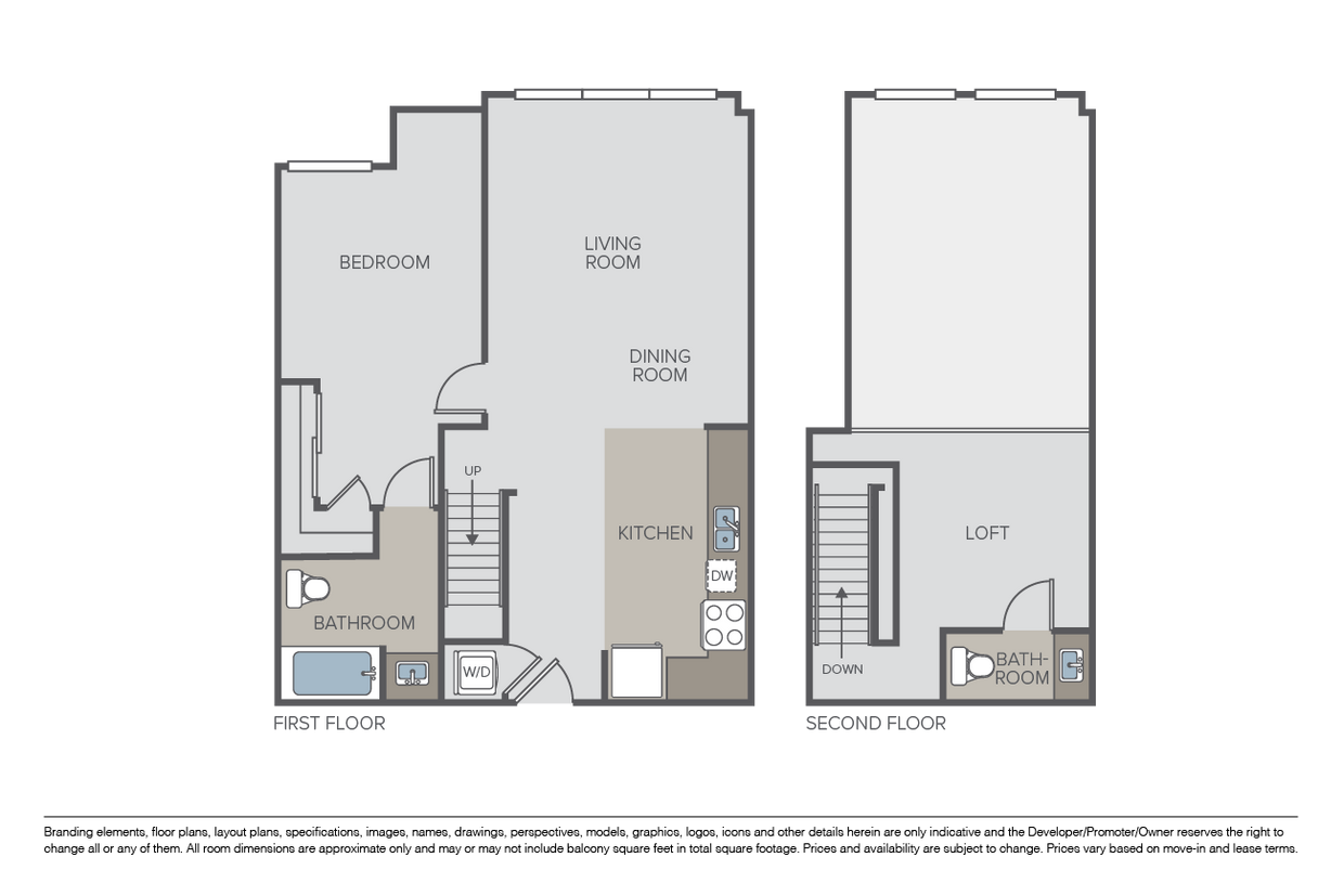 Floor Plan - San Bernadino Loft