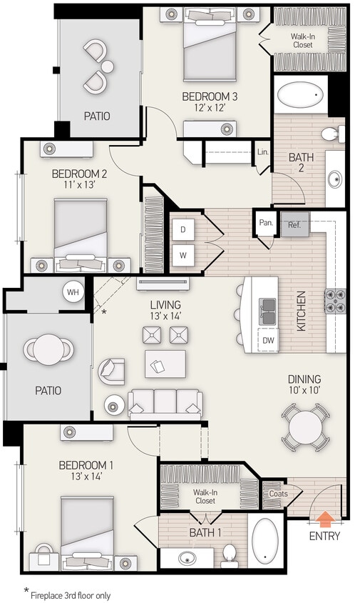 Floor Plan - Plan I