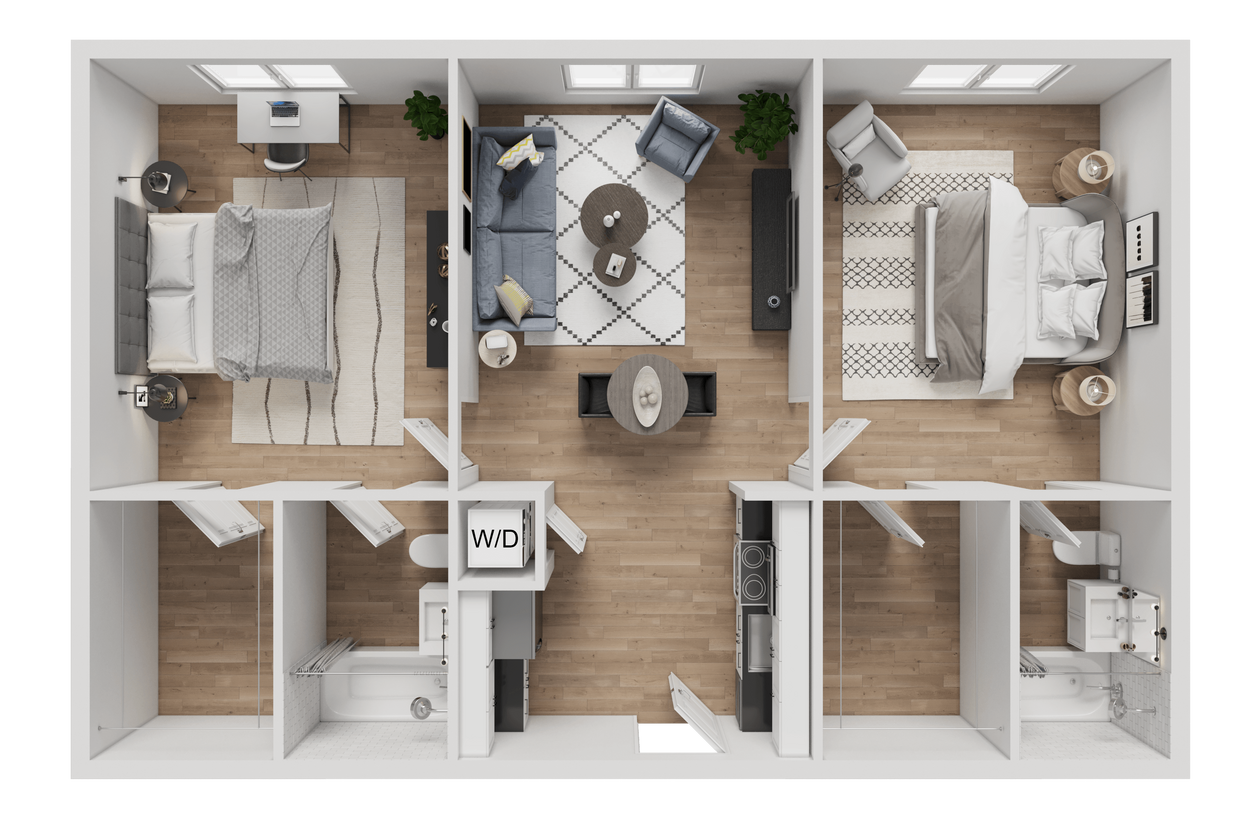 Floor Plan - 2 Bedroom
