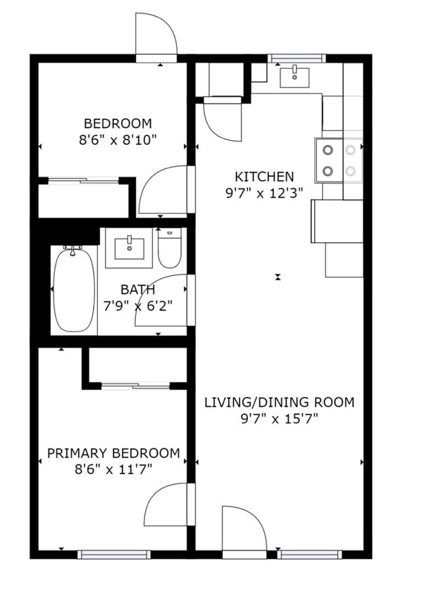 Floor Plan - 121, 125