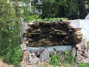 outside waterfall - 2366 Nichols Canyon Rd