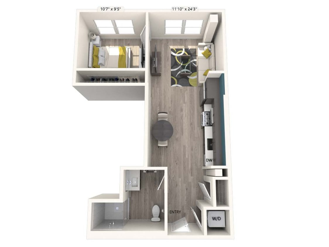Floor Plan - AM1-FinishII-Unit242