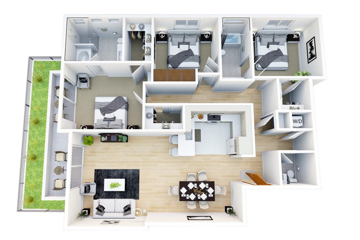 Floor Plan - The Wilcox