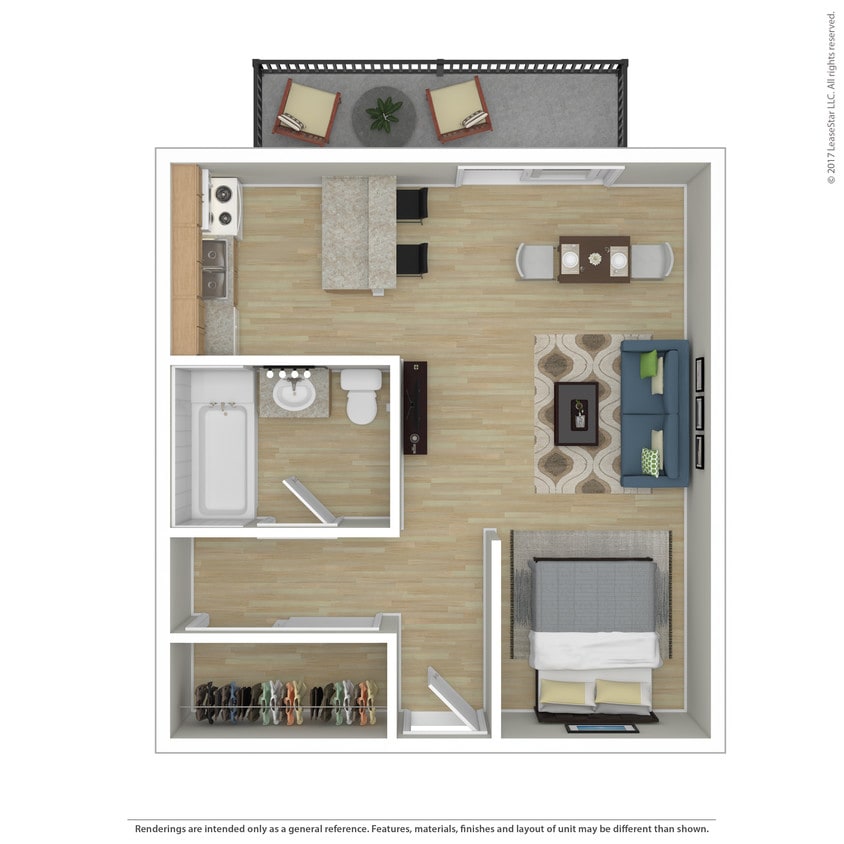 Floor Plan - Studio