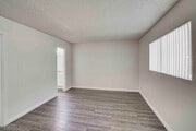 2BR, 1BA - 845SF - Primary Bedroom - Casa Del Cielo Apartments