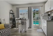 Breakfast Bar - 8966 Shoreham Dr Unit Luxe Feel-Poolside Apt