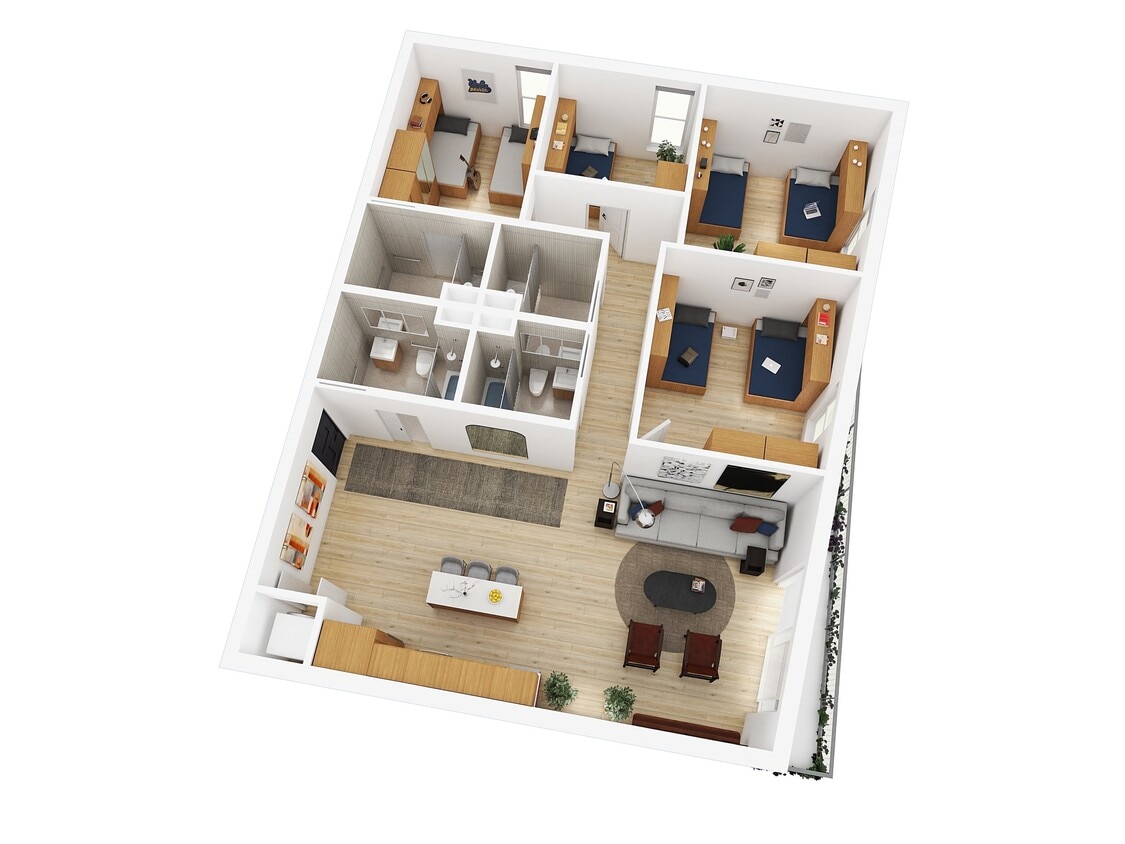 C1 - 4 Bedroom, 4 Bath - C1