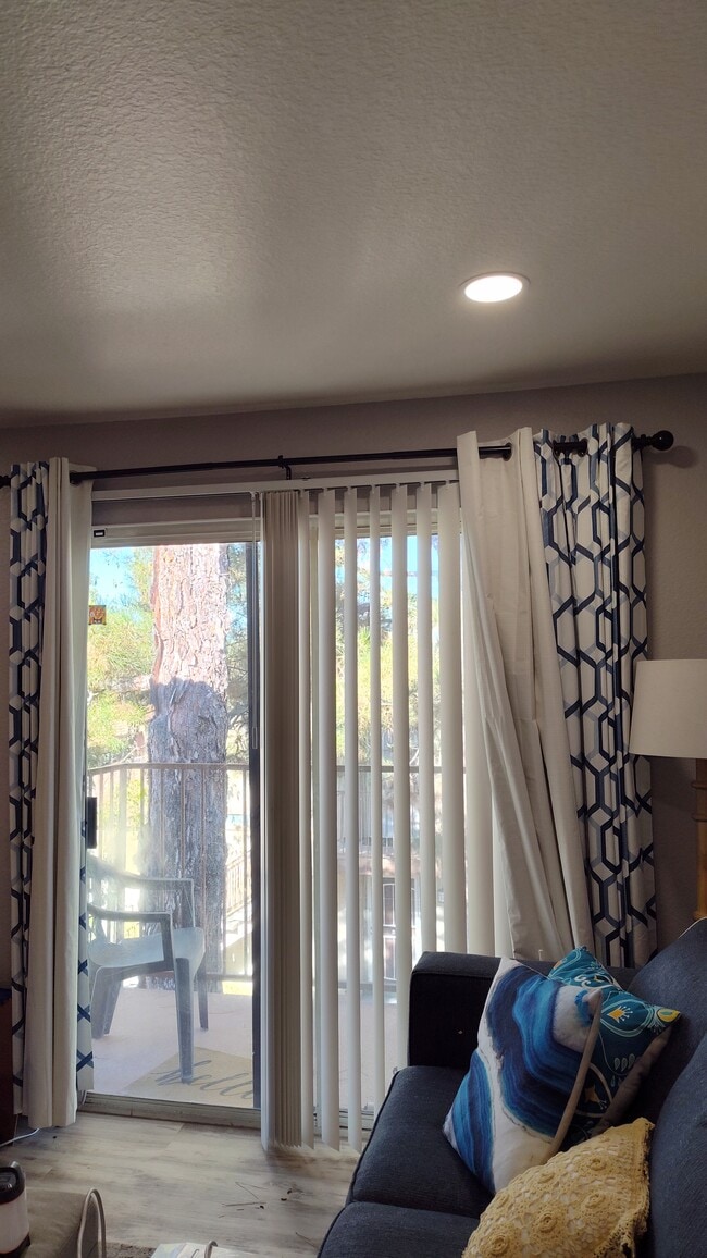 Beautiful large pine trees and mountain views with large garden belt below - 1365 Crafton Ave Unit 2006