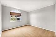 2BR, 2BA - 1294SF - Bedroom - Serrano Luxury Homes and Garden
