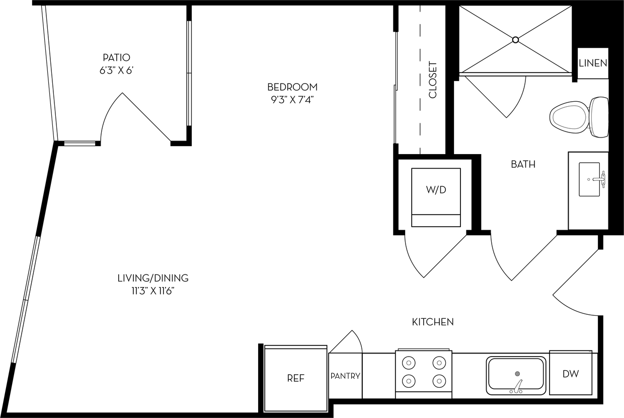 Floor Plan - SF