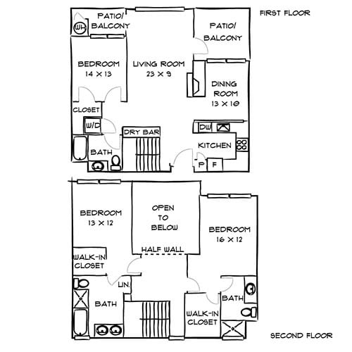 Floor Plan - Penthouse Portofino Premier