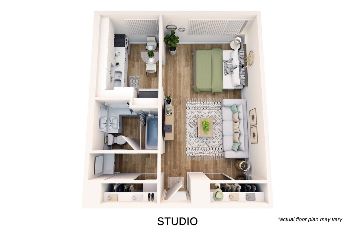 Floor Plan - Studio