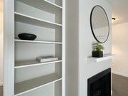 Built-in bookshelf increases your storage space - 9047 Langdon Ave Unit 12