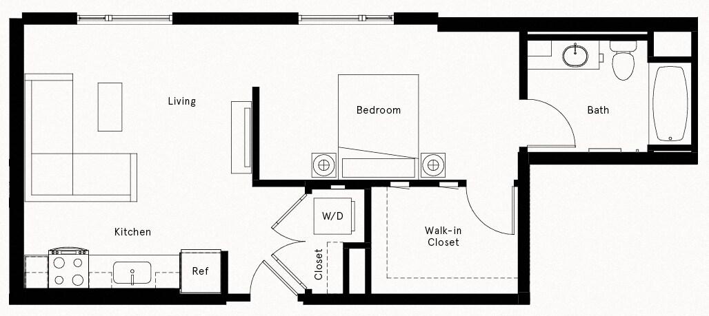 Floor Plan - Studio-A14