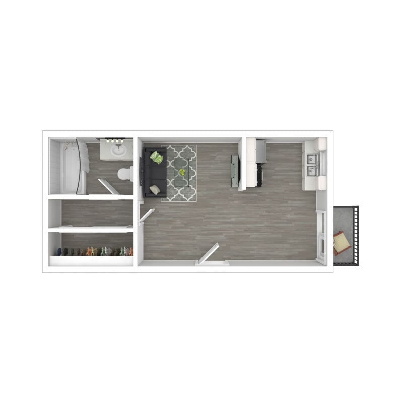 Floor Plan - Studio
