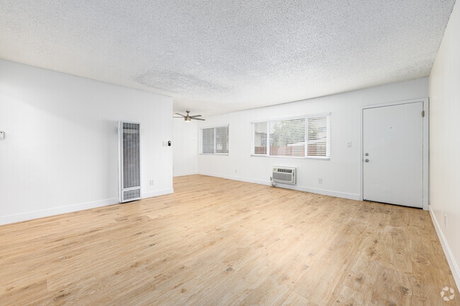 2BR, 1BA - 822SF - Living Room - 5330 Corteen Apartments