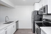 Studio, 1BA - 580SF - Kitchen - Park Stanton Place Senior Apartments