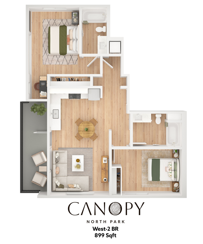WEST-2BR-V6 (1).jpg - 2 Bedroom; 2 Bathroom