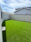 Backyard with new turf - 2014 Nelson Ave Unit C