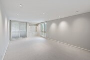 Living room with Balcony access - 911 N Kings Rd Condo Unit 103