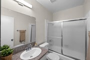 Studio - 504SF - Bathroom - Woodridge Apartments