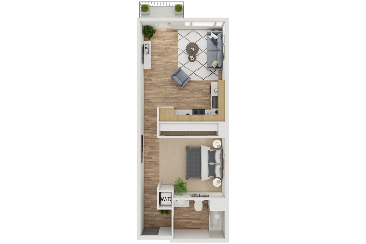 Floor Plan - Studio