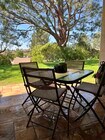 patio with neighborhood view - 17738 Valle de Lobo Dr Unit Stoneridge Chateau Condos