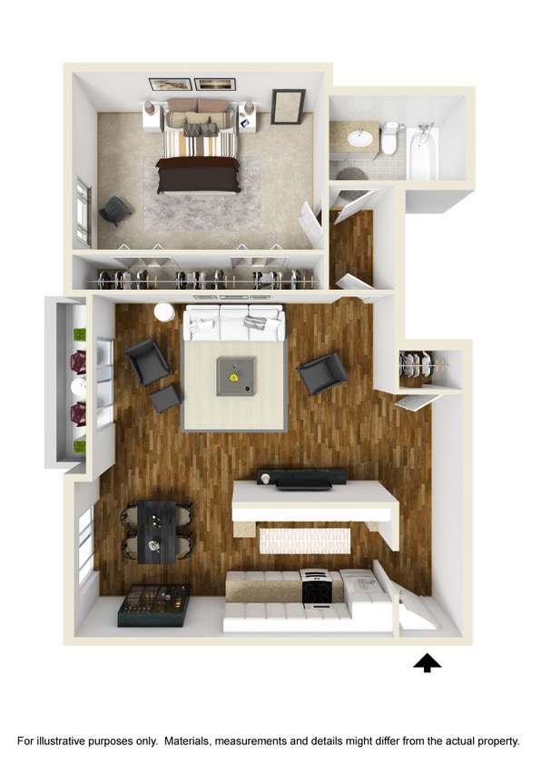 Floor Plan - 1A