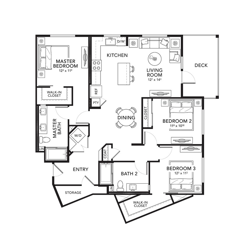 Floor Plan - Plan C1.1