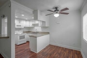 2BR, 2BA - 1,050SF - Dining Room and Kitchen - Kashmir Apartments