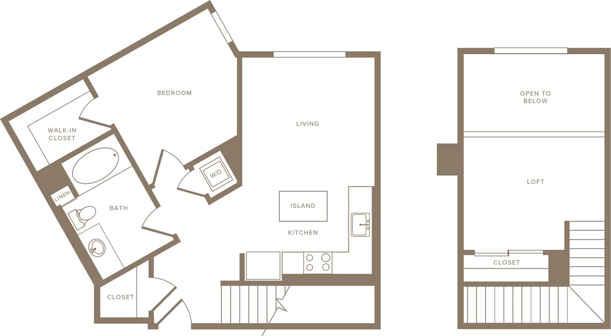Floor Plan - A TWO LOFT