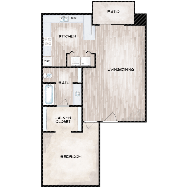 1x1x710_418247.png - 1 Bed 1 Bath Villas